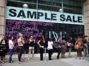 sample sales online